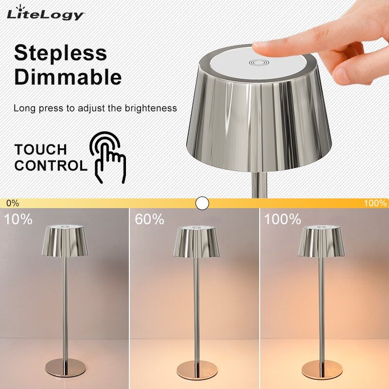 Luxury Cordless Table Lamp