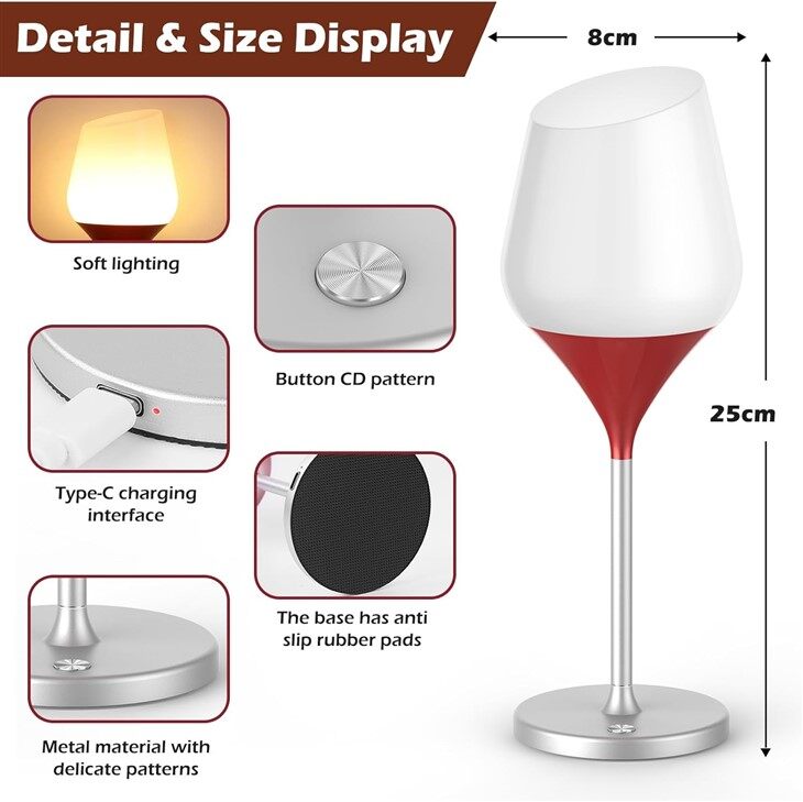 hotel table lamp details