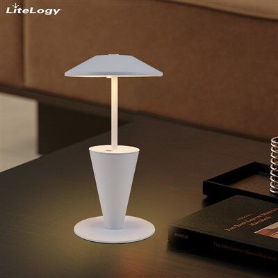 Candeeiro de mesa LED recarregável sem fio