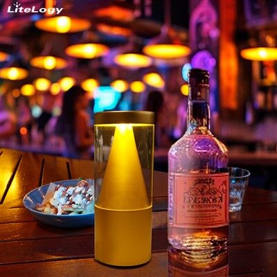 Candeeiros de mesa de bar sem fio