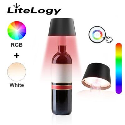 RGB बोतल लैम्प