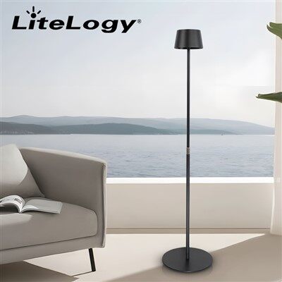 Grand lampadaire réglable