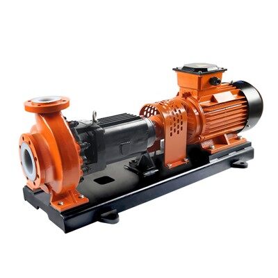 Pompa sentrifugal plastik fluorin (model kopling)