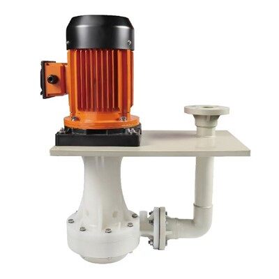 Asam dan Alkali Tahan di -Tank Pompa Vertikal