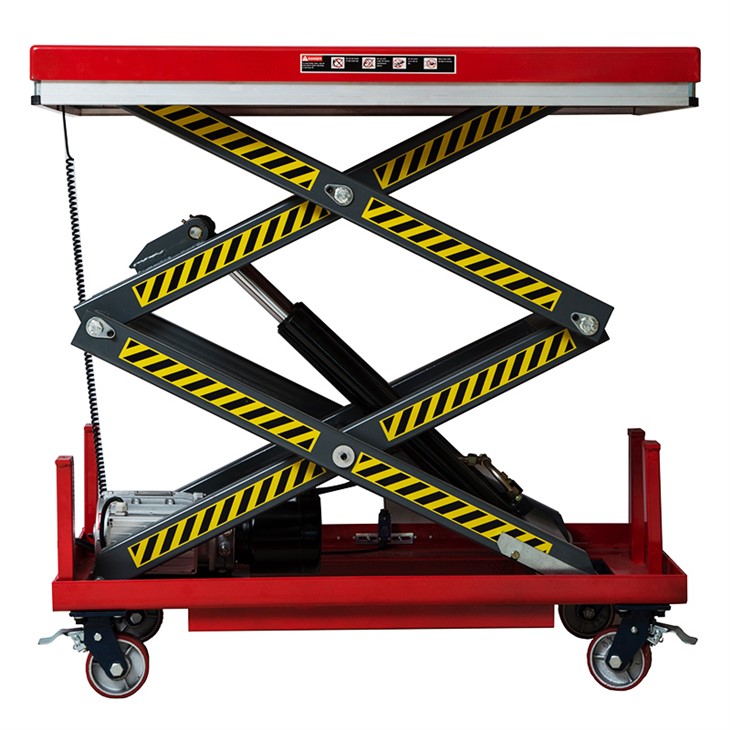 Plataforma elevadora de tijera personalizada
