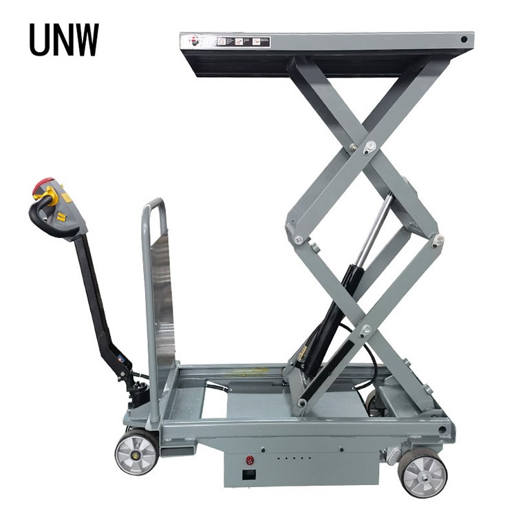 Scissor lift table electric