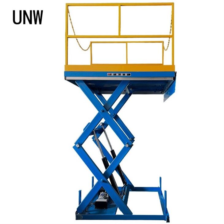 China Scissor Lift Tables with Guardrail Factory