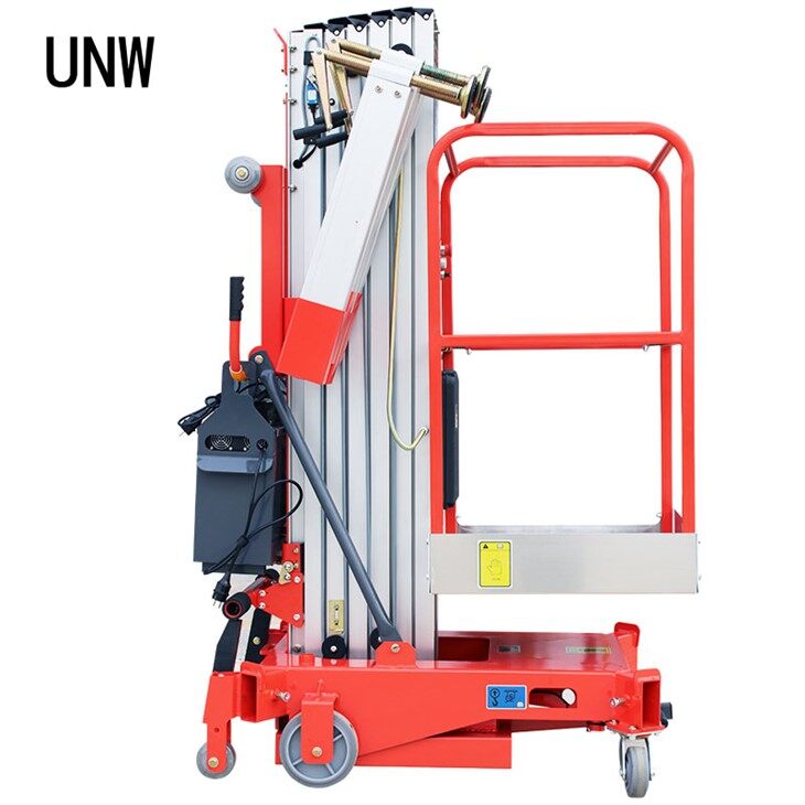 سنگل مستول ایلومینیم لفٹر