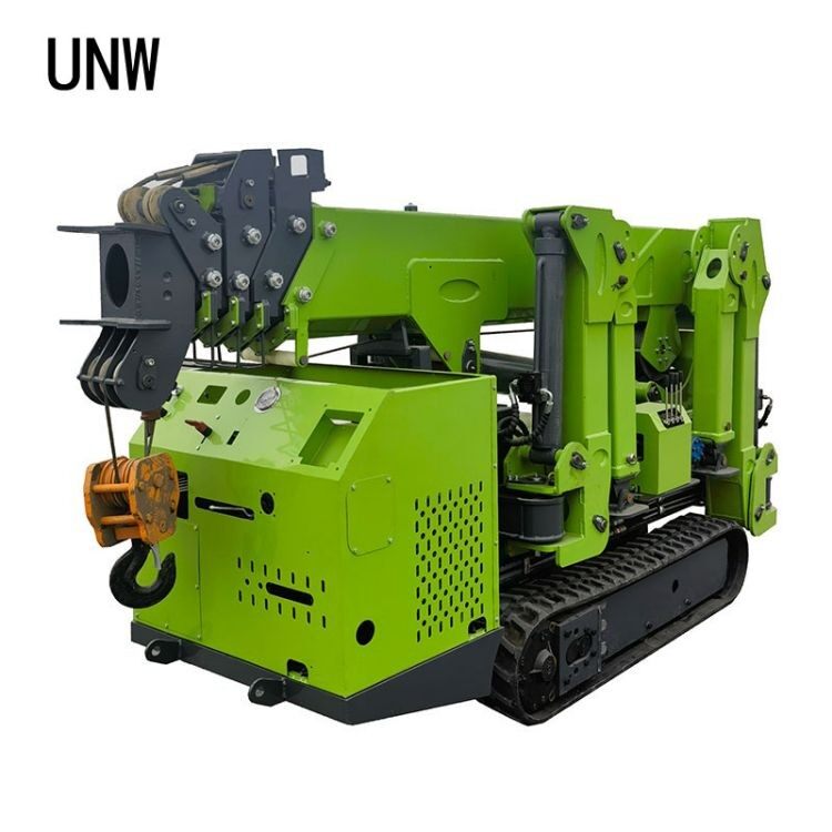 small spider crane with ce