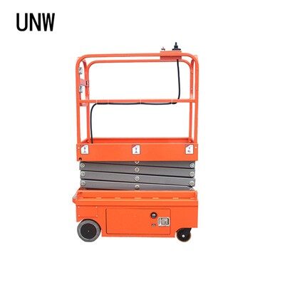 Kleine elektrische schaarhoogwerker