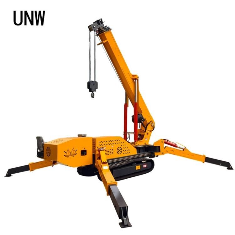 hydraulic spider mini crane