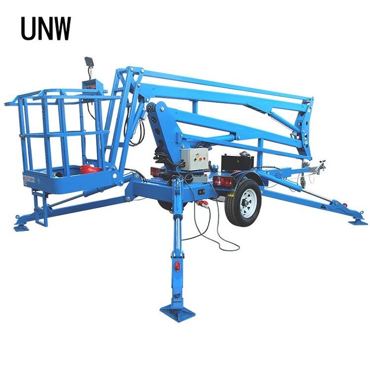 China trailer mounted boom lift