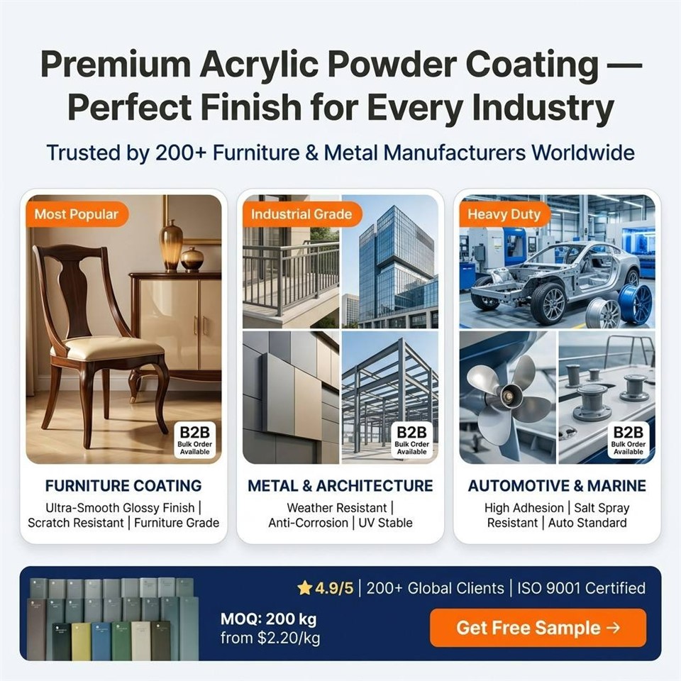 Aluminium Frame Powder Coating factory