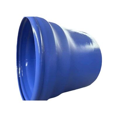 أنبوب فولاذي حلزوني على شكل جرس وصنبور