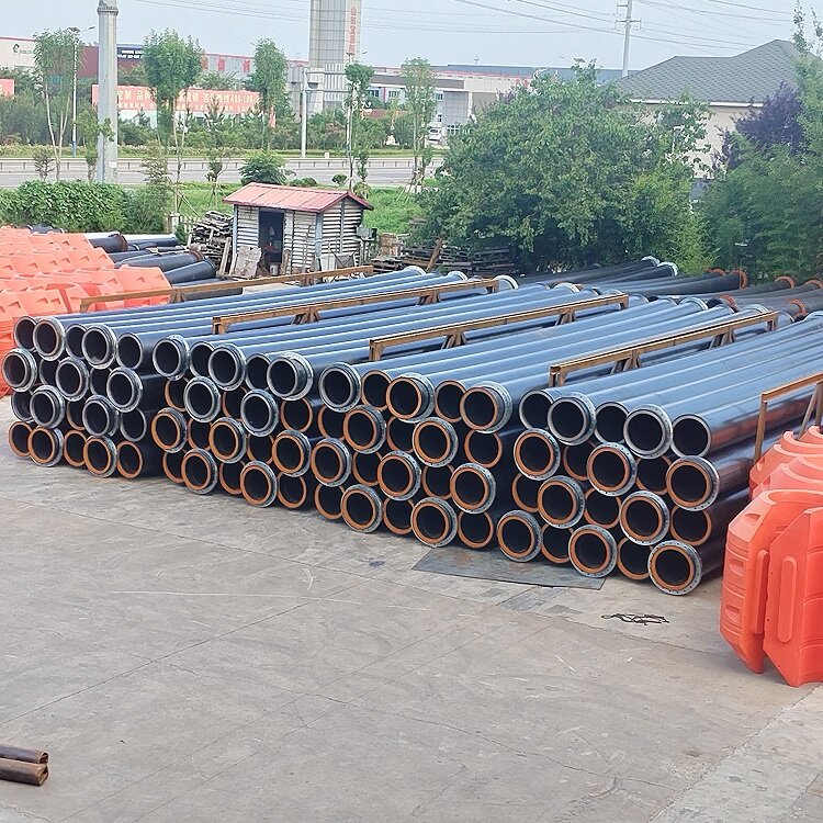 Tub de HDPE de dragatge amb brides