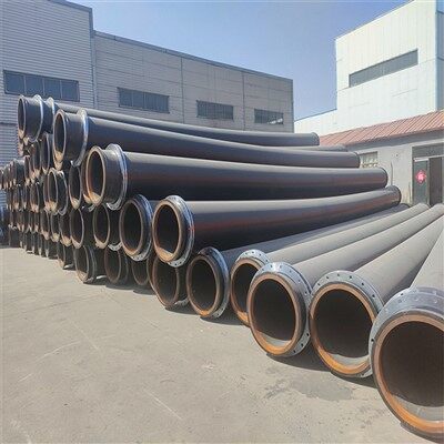 Tidak ada pipa HDPE pengelasan dengan kedua flensa ujung