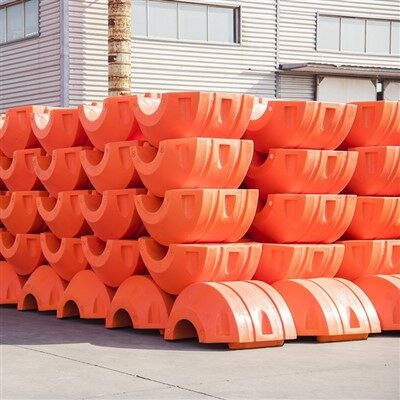 Pipa Pengerukan Oranye Mengapung