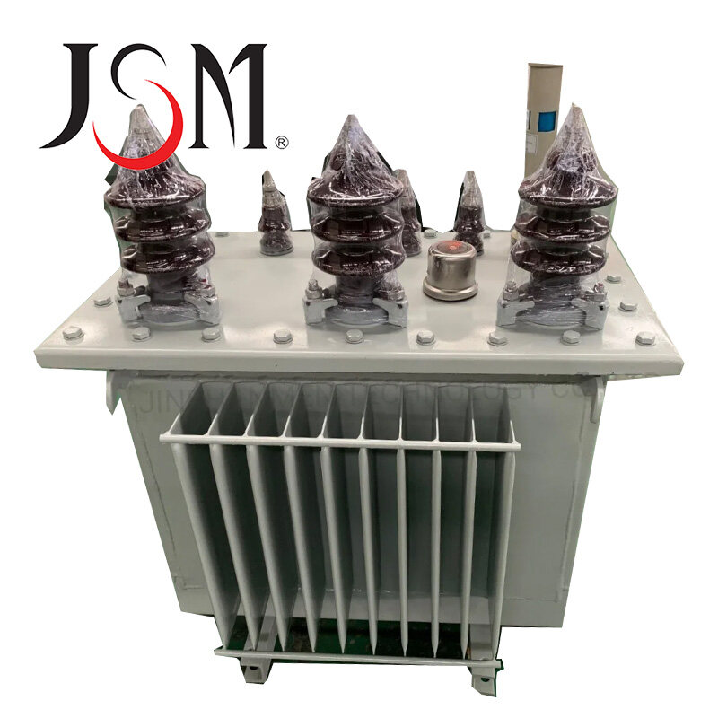 10 20 25kva ~ 150kva 120V ~ 240v Seri sèl-faz transfòmatè distribisyon lwil oliv