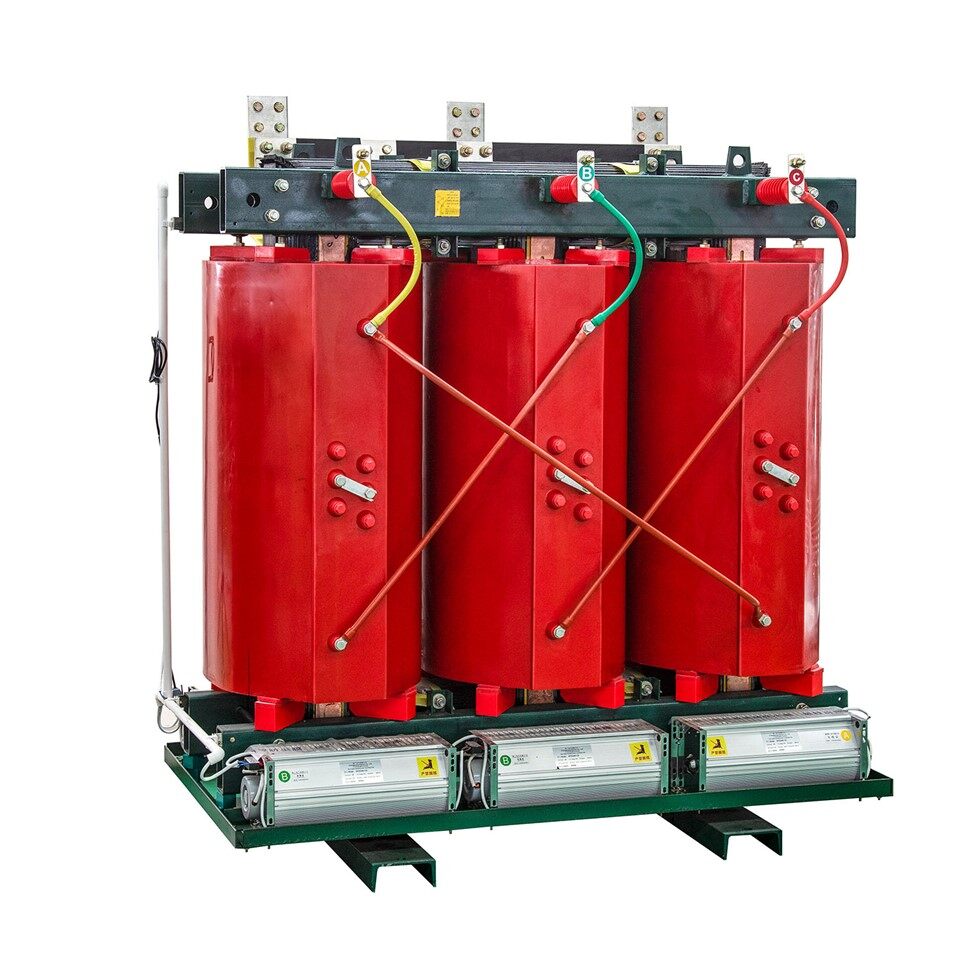 2500 KVA 11KV - 415V 3-vaiheinen tyynykiinnitteinen kuivatyyppinen jakelumuuntaja