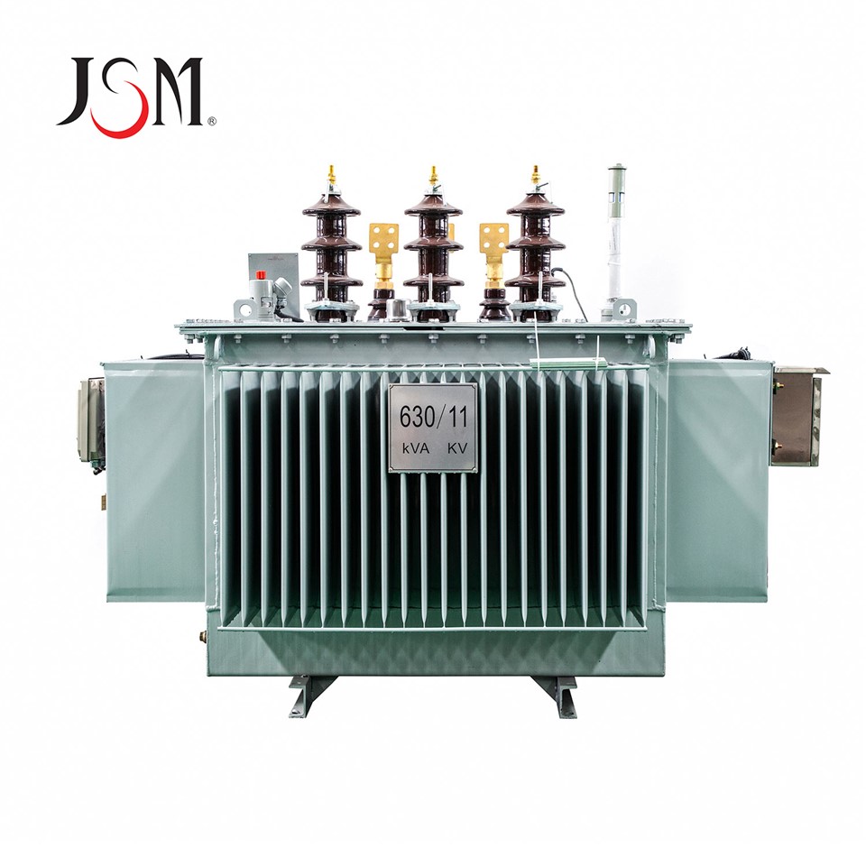 30kva ~ 2500kva Alta tensió 6 ~ 11KV Baixa tensió 400V Transformador de tipus immers en oli trifàsic d'aliatge amorf totalment segellat