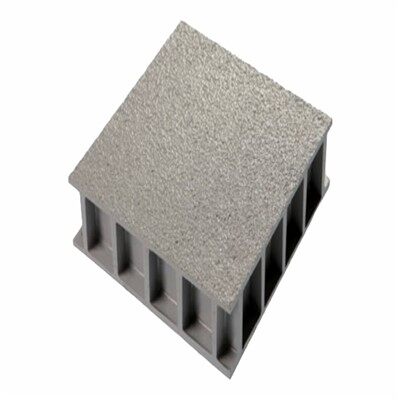 FRP grade com tampa de placa ralada