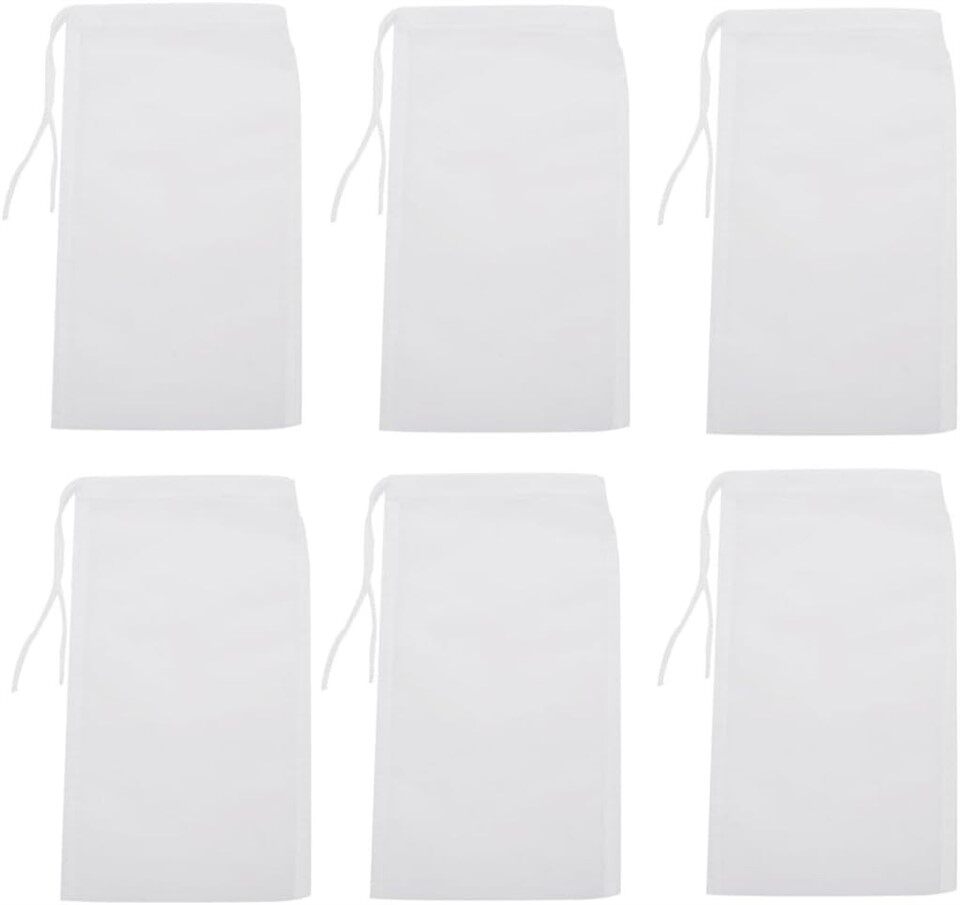 Food Grade Nylon Mesh Filter Bag For Wine / Nut Milk / Fruit Juice / Coffee factory