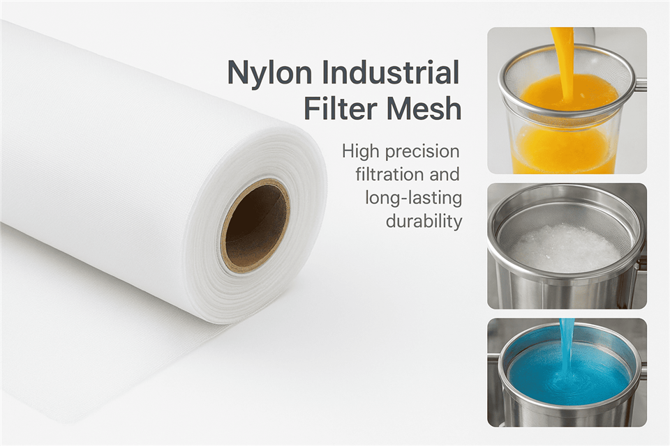 Nylon Industrial Filter Mesh Roll| Fine Micron Filter Netting For Food, Water, And Chemical Industry suppliers