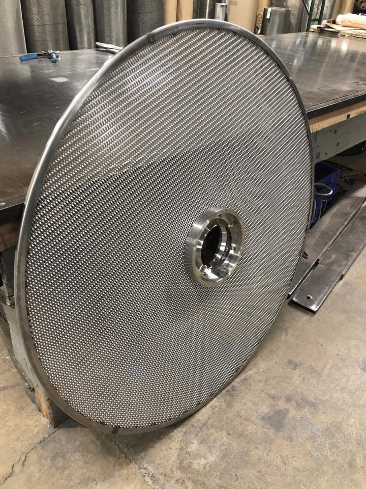 High-Precision Circular Disc Filter Leaves