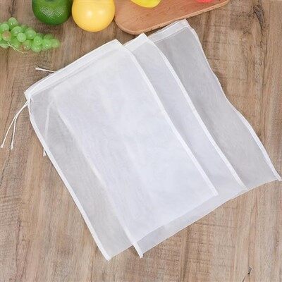 Bolso de filtro de malla de nylon de la categoría alimenticia para el vino/la leche de nuez/el zumo de fruta/el café