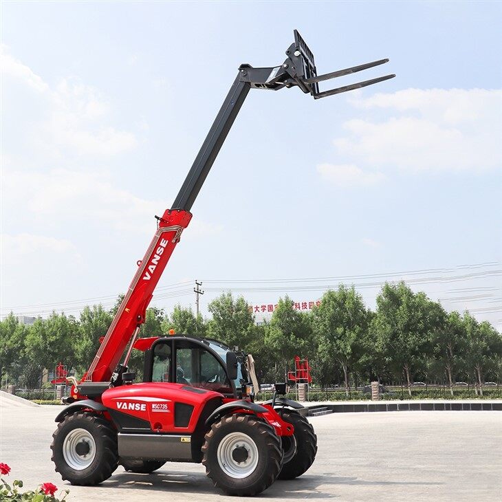 Neli - rattaketta telehandler