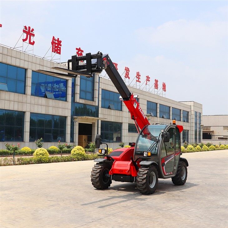 Carretilla elevadora telescópica en carretillas elevadoras