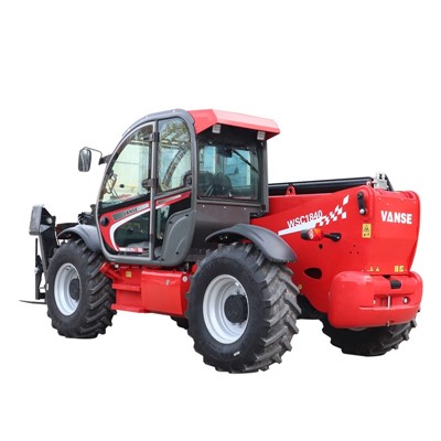 การขุด Telehandler