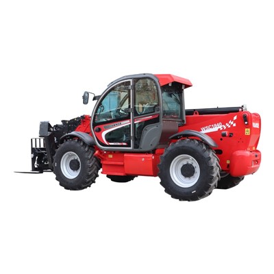Telehandler พร้อมไฟล์แนบ