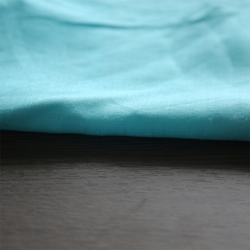 Teixit de lli tenyit de viscosa ecològic