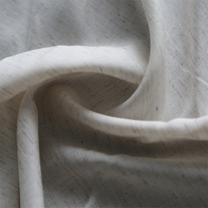 نیچر لینن ویسکوز رنگا ہوا فیبرک