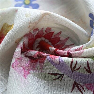 Ύφασμα εκτύπωσης λινό βισκόζης