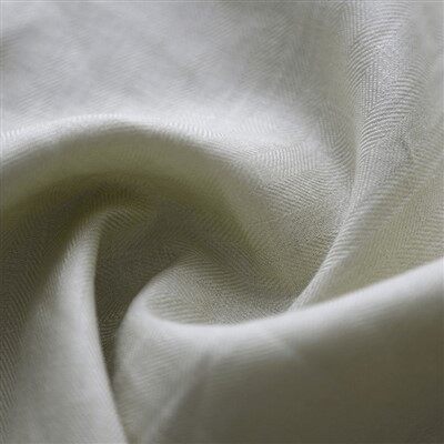 Reiner Leinen-Fischgrätenstoff, 155 g/m²