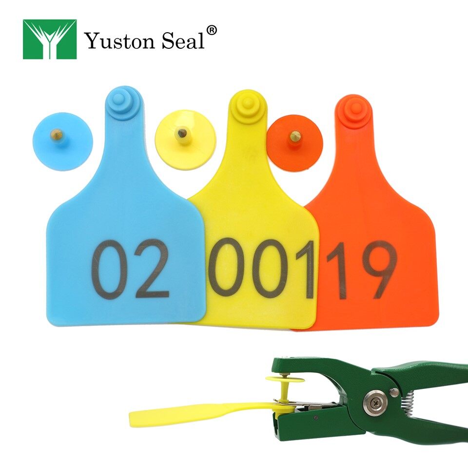 गाय संख्या कान टैग