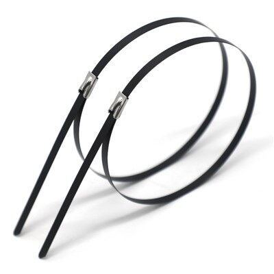 Qora zanglamaydigan po'latdan yasalgan bog'ichlar