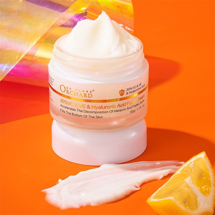 Creme facial com ácido hialurônico