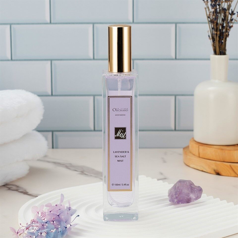 Brume hydratante pour le corps à la lavande et au sel marin