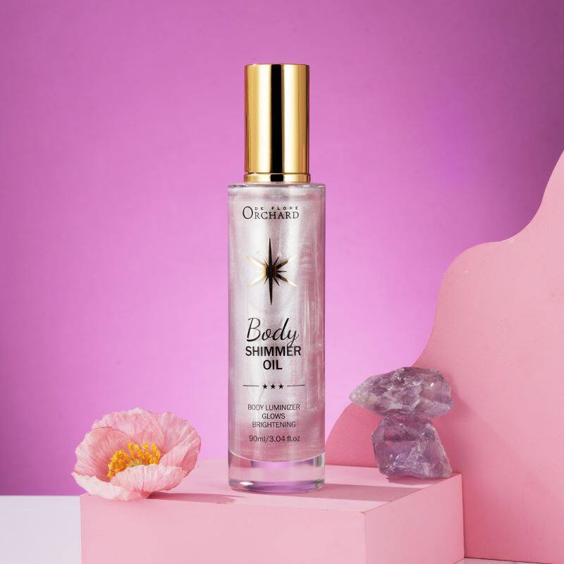 Voćnjak lila sjajilo tijelo ulje ulje