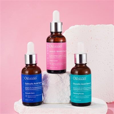 Glikolskābes serums sejai
