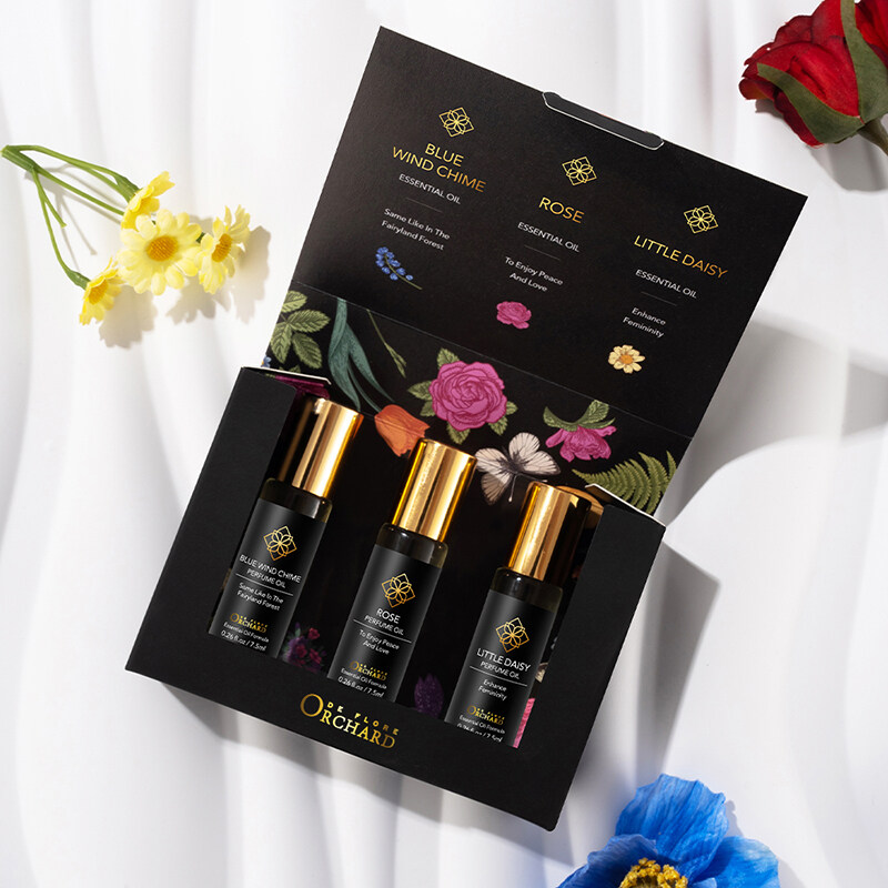 Ensemble d'huiles de parfum 3 pièces