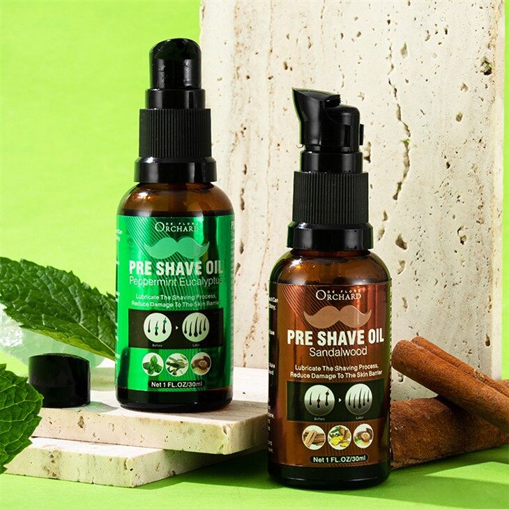 Sandalkoka eļļa pirms skūšanās