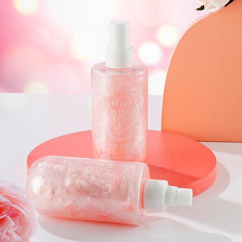 Rose Glow Shimmer Body Oil Mist