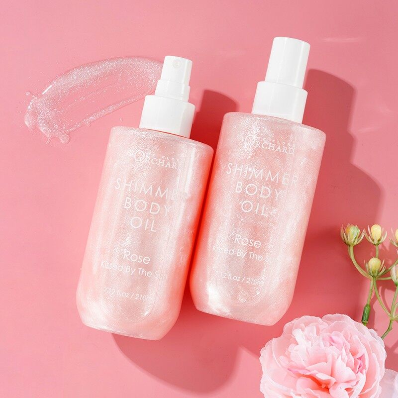 Rose Glow Shimmer Body Oil Mist