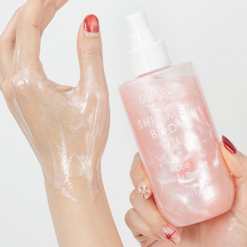 Rose Glow Shimmer Body Oil Mist
