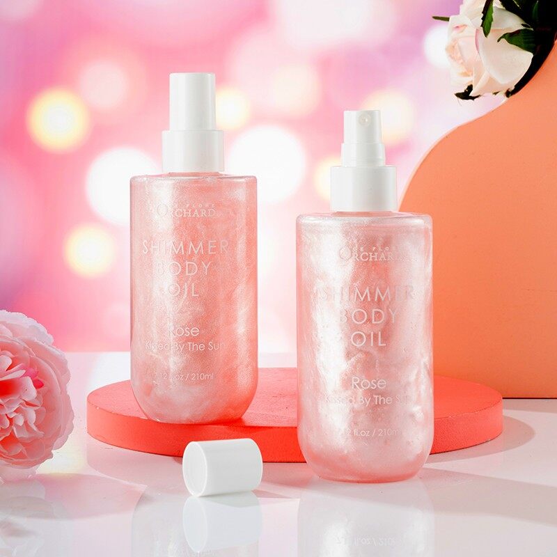 Rose Glow Shimmer Body Oli Mist