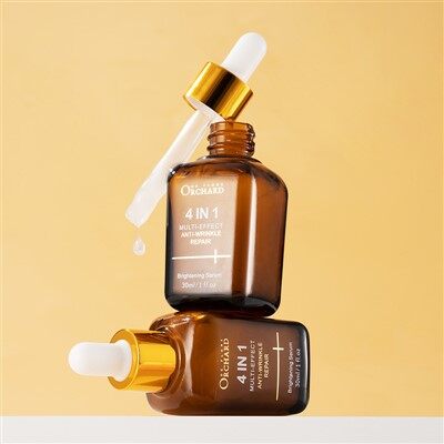 Sérum éclaircissant pour peau foncée